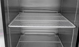 MBF8004GR Top Mount One Door Reach-in Refrigerator interior shelves
