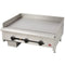 Wells HDG-3630G Natural Gas Heavy Duty 36" Countertop Griddle - 90,000 BTU