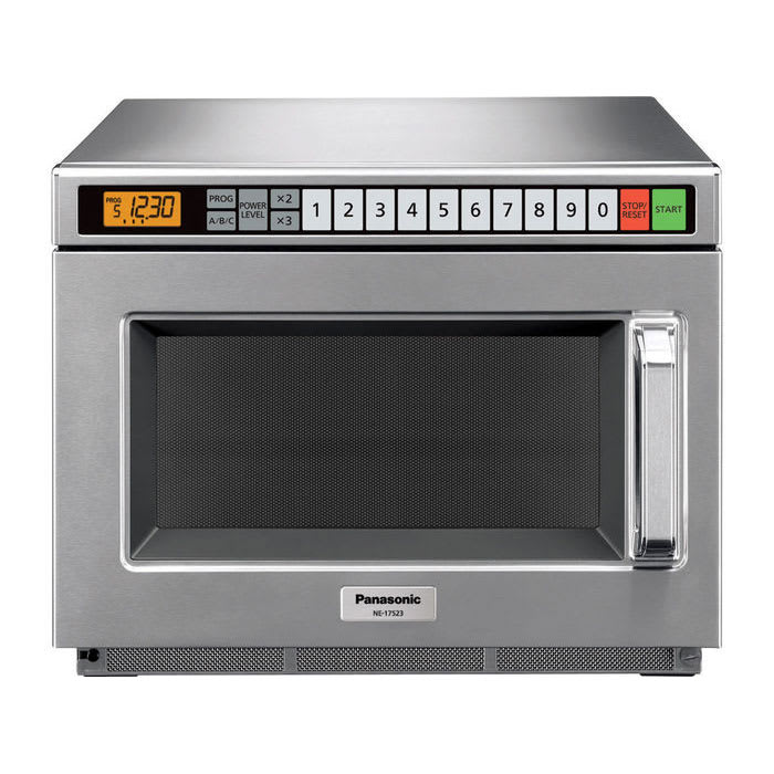 Panasonic NE-12521 1200w Commercial Microwave with Touch Pad, 120v