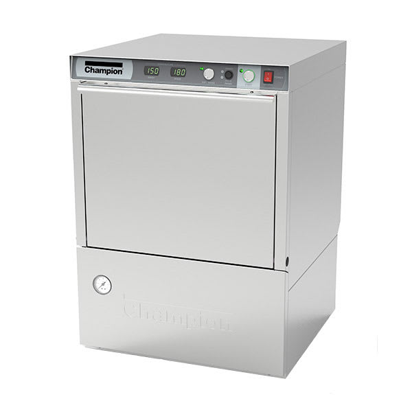 Champion UH230B High Temp Rack Undercounter Dishwasher - (40) Racks/hr