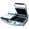 Cadco CPG-20 Double Commercial Panini Press w/ Ceramic Grooved & Smooth Plates, 208-240v/1ph