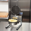 Nemco 7020A-1S SilverStone Non-Stick Belgian Waffle Maker with Fixed Grids - 120V
