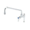 Add-On Faucet, 12" Nozzle, Lever Handle, T&S Brass