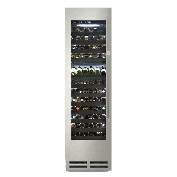 Perlick Wine Cellar Cabinet CC24W features a temperature range of 40°F-68°F.