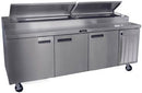 Delfield Refrigerated Counter Pizza Prep Table - 18699PTBMP