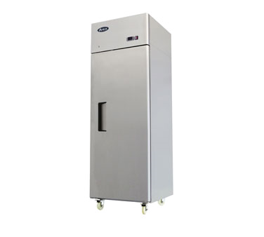 MBF8004GR Top Mount One Door Reach-in Refrigerator side view