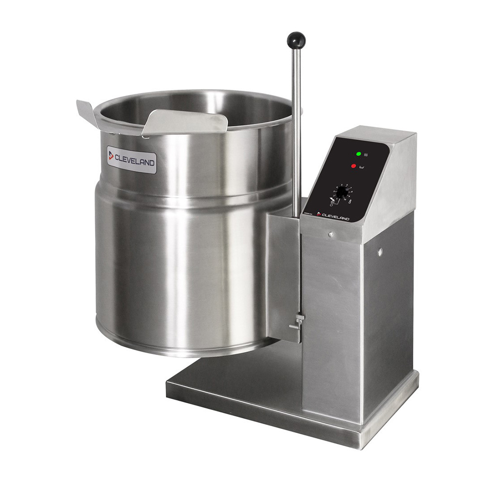 Cleveland KGL-60T Natural Gas Steam Jacketed Tilt Kettle - eZkwip  Restaurant Equipment