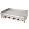 Wells HDG-4830G Natural Gas Heavy Duty 48" Countertop Griddle - 120,000 BTU