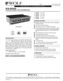 Wolf Countertop Charbroiler - SCB72