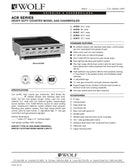 Wolf Countertop Charbroiler - ACB36