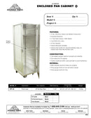 Advance Tabco Bun and Food Pan Cabinet - 37 Pan - EPC-40-X