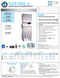 Hoshizaki Countertop Ice Maker and Water Dispenser - 40lbs capacity - 567lbs per day - DCM-500BAH