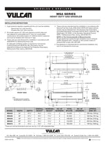 Vulcan Gas Griddle - MSA48