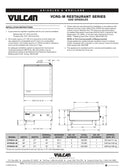 Vulcan Gas Griddle - VCRG48-M