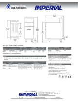 Imperial Gas Floor Fryer - IFS-40