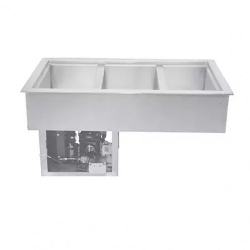 Wells RCP-300 45" Three Pan Drop In Refrigerated Cold Food Well