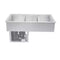 Wells RCP-600 86" Six Pan Drop In Refrigerated Cold Food Well